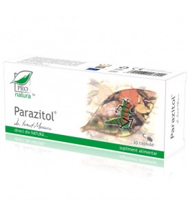 Parazitol, 30 capsule imagine produs 2021 cufarulnaturii.ro