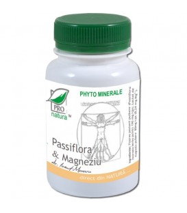 Passiflora & Magneziu, 60 capsule