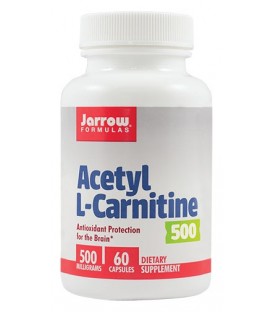 Acetyl L-Carnitine 500 mg, 60 capsule imagine produs 2021 cufarulnaturii.ro