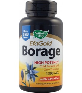 Borage Efagold 1300 mg, 60 capsule imagine produs 2021 cufarulnaturii.ro