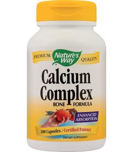 Calcium Complex Bone Formula, 100 capsule imagine produs 2021 cufarulnaturii.ro