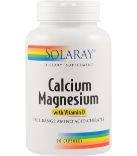 Calcium Magnesium With Vitamin D, 90 capsule imagine produs 2021 cufarulnaturii.ro