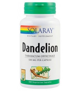 Dandelion (papadie) 520 mg, 100 capsule imagine produs 2021 cufarulnaturii.ro