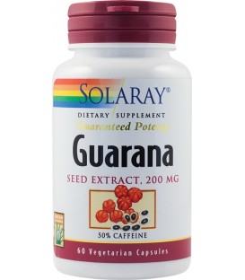 Guarana 200 mg, 60 capsule imagine produs 2021 cufarulnaturii.ro