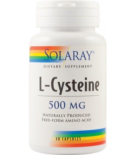 L-Cysteine 500 mg, 30 capsule imagine produs 2021 cufarulnaturii.ro