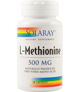 L-Methionine, 30 capsule imagine produs 2021 cufarulnaturii.ro