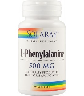 L-Phenylalanine, 60 capsule imagine produs 2021 cufarulnaturii.ro