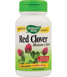 Red Clover Blossoma (trifoi rosu), 100 capsule imagine produs 2021 cufarulnaturii.ro