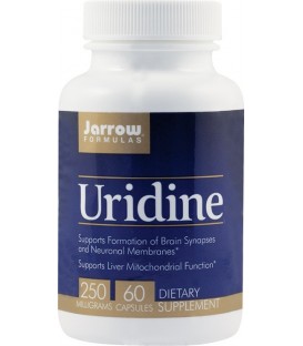 Uridine 250 mg, 60 capsule imagine produs 2021 cufarulnaturii.ro