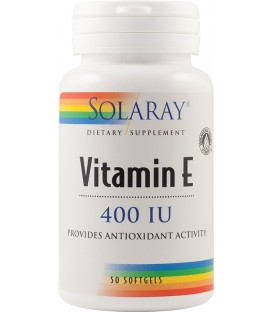 Vitamin E 400 UI, 50 capsule imagine produs 2021 cufarulnaturii.ro