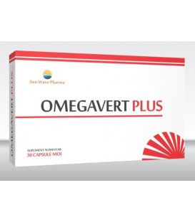 Omegavert Plus, 30 capsule imagine produs 2021 cufarulnaturii.ro