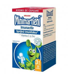 Minimartieni Imunactiv (capsuni), 30 tablete