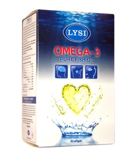 Omega 3 ulei pur de peste, 80 capsule imagine produs 2021 cufarulnaturii.ro
