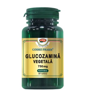 Glucozamina Vegetala 750 mg, 60 tablete imagine produs 2021 cufarulnaturii.ro