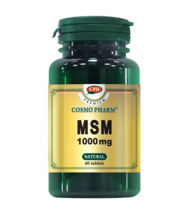 Premium MSM 1000 mg, 60 capsule imagine produs 2021 cufarulnaturii.ro