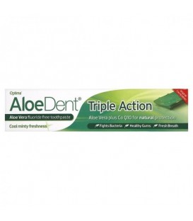 Pasta de dinti tripla actiune cu Aloe+Q10, 100 ml