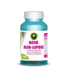 Acid alfa lipoic, 60 capsule imagine produs 2021 cufarulnaturii.ro