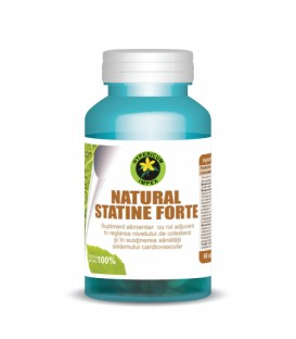 Natural Statine Forte 325.8 mg, 60 capsule imagine produs 2021 cufarulnaturii.ro