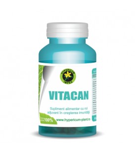 Vitacan 180 mg, 60 capsule imagine produs 2021 cufarulnaturii.ro
