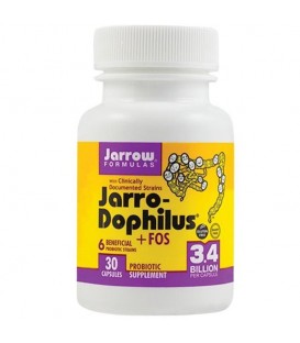 Jarro-Dophilus + FOS, 30 capsule imagine produs 2021 cufarulnaturii.ro
