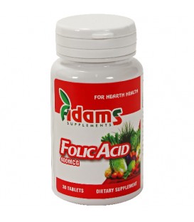 Acid Folic 400ug, 30 tablete