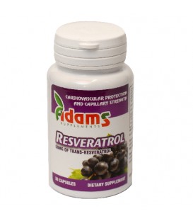 Resveratrol 50 mg, 30 capsule