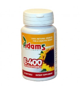 vitamina e 400 mg (naturala), 30 capsule