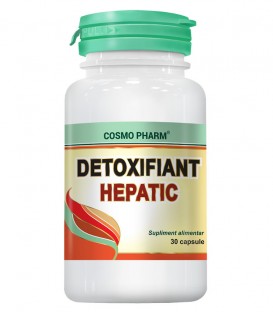 Detoxifiant Hepatic, 30 capsule