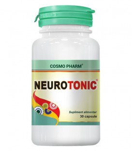 Neurotonic, 30 capsule imagine produs 2021 cufarulnaturii.ro