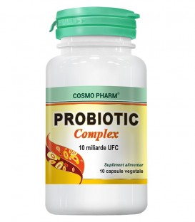 Probiotic Complex, 30 capsule imagine produs 2021 cufarulnaturii.ro