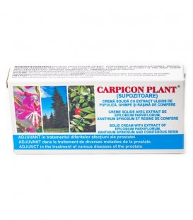 Carpicon Plant (supozitoare) 1 gr, 10 bucati imagine produs 2021 cufarulnaturii.ro