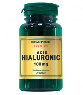Acid Hialuronic 100 mg, 30 tablete imagine produs 2021 cufarulnaturii.ro
