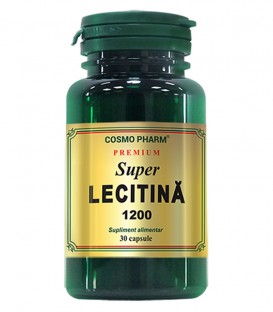 Super Lecitina 1200 mg, 30 capsule