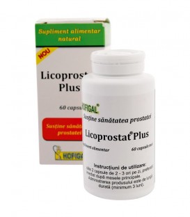 Licoprostat Plus, 60 capsule imagine produs 2021 cufarulnaturii.ro