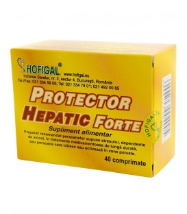 Protector hepatic forte, 40 comprimate imagine produs 2021 cufarulnaturii.ro