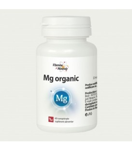 Magneziu organic, 60 tablete imagine produs 2021 cufarulnaturii.ro