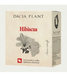 Ceai Hibiscus, 50 grame imagine produs 2021 cufarulnaturii.ro