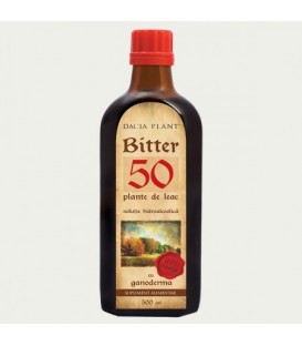 Bitter 50 Plante cu Ganoderma, 500 ml imagine produs 2021 cufarulnaturii.ro