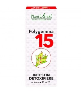Polygemma 15 - Intestin Detoxifiere, 50 ml imagine produs 2021 cufarulnaturii.ro