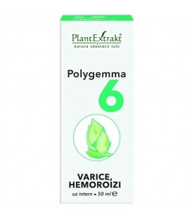 Polygemma 6 - Varice / Hemoroizi, 50 ml imagine produs 2021 cufarulnaturii.ro