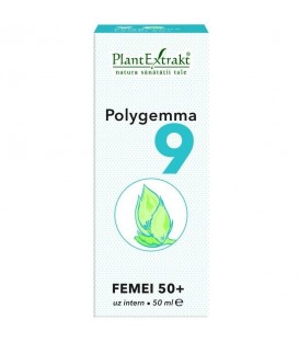 Polygemma 9 - Senior Femei 50+, 50 ml imagine produs 2021 cufarulnaturii.ro