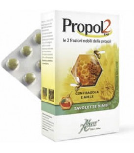 Propol 2 pentru copii, aroma de capsuni, 45 tablete