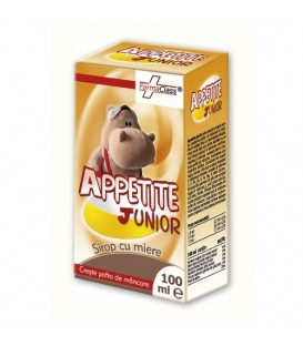 Appetite Junior – Sirop cu miere, 100 ml imagine produs 2021 cufarulnaturii.ro