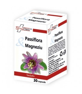 Passiflora & Magneziu, 30 capsule imagine produs 2021 cufarulnaturii.ro