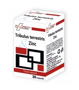 Tribulus terrestris & Zinc, 30 capsule imagine produs 2021 cufarulnaturii.ro