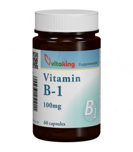 Vitamina B1 100 mg, 60 capsule imagine produs 2021 cufarulnaturii.ro