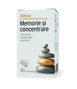 Memorie & Concentrare adulti, 30 tablete imagine produs 2021 cufarulnaturii.ro