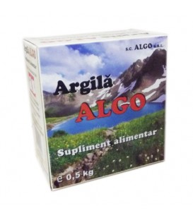 Argila, 500 grame imagine produs 2021 cufarulnaturii.ro