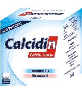 Calcidin 1200 mg, 60 doze (20% gratis) imagine produs 2021 cufarulnaturii.ro
