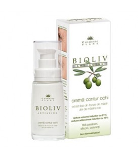 Bioliv - Crema contur ochi (antiaging), 30 ml
